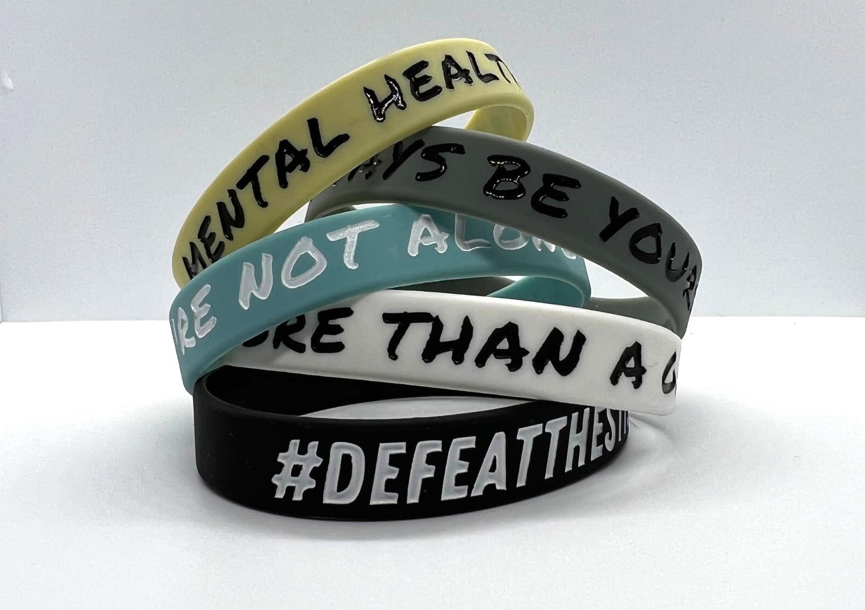 United States Veteran Silicone Olive Drab Military Wristband/Bracelet (3- Pack), One Size, Silicone