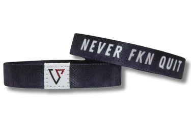 Never Fkn Quit Bracelet, Vencer Co reversible wristband, photo 1