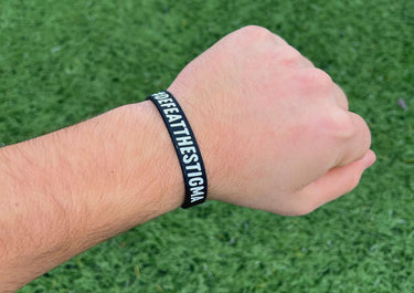 #defeatthestigma - wristband black