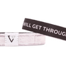 I Will Get Through This Bracelet, Vencer Co reversible wristband, photo 1