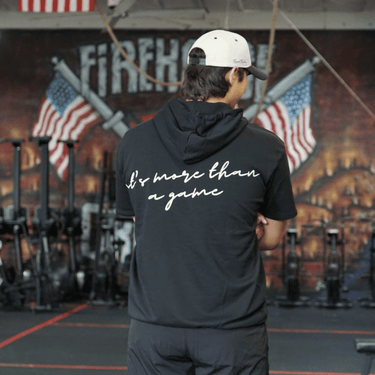 PERFORMANCE SHORT SLEEVE HOODIE- IT'S MORE THAN A GAME