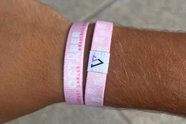 2023 Breast Cancer Awareness Month Bracelet, Vencer Co reversible wristband, photo 2