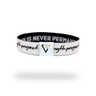 Pain Is Never Permanent Bracelet, Vencer Co reversible wristband, photo 1
