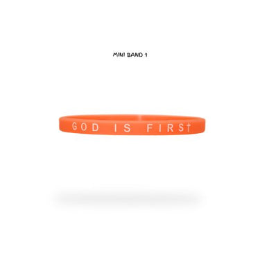 God Is First Mini Band (2 Pack)