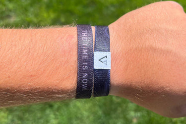 The Time Is Now Bracelet, Vencer Co reversible wristband, photo 2