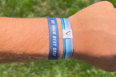 Be Your Best Self Bracelet, Vencer Co reversible wristband, photo 2