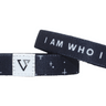 I am Who I Am Bracelet, Vencer Co reversible wristband, photo 1