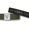 Do Hard Things Bracelet, Vencer Co reversible wristband, photo 1