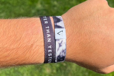 Better Than Yesterday Bracelet, Vencer Co reversible wristband, photo 2
