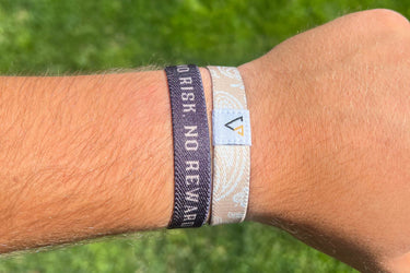 No Risk, No Reward Bracelet, Vencer Co reversible wristband, photo 2