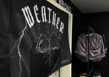 WEATHER THE STORM FLAG