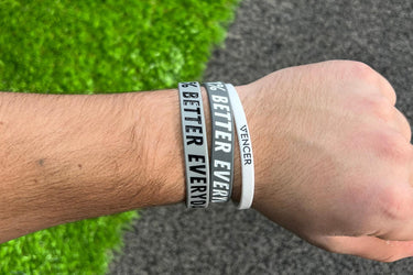 1% Better Everyday Rubber Bracelet
