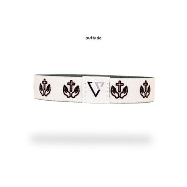 Not Your Strength But His Bracelet, Vencer Co reversible wristband, photo 2