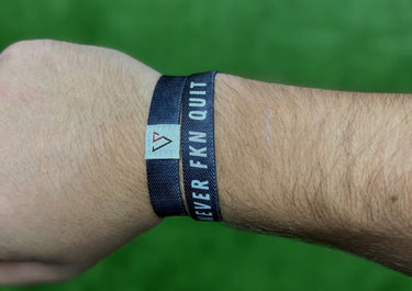 Never Fkn Quit Bracelet, Vencer Co reversible wristband, photo 2