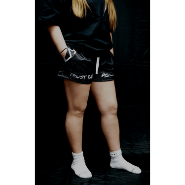 WOMEN'S MESH SHORTS - TRUST THE PROCESS