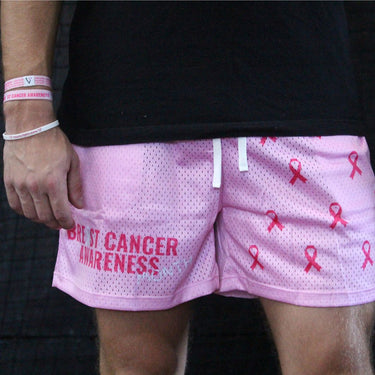 BREAST CANCER AWARENESS MONTH - MESH SHORTS