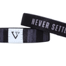 Never Settle Bracelet, Vencer Co reversible wristband, photo 1