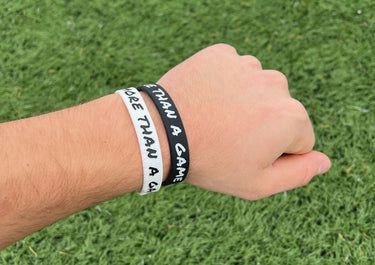 More Than A Game Rubber Bracelet
