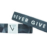 mindset band - never give up