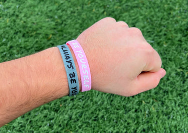 always be yourself - wristband