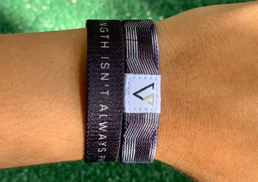 awareness band - strength isn't always physical